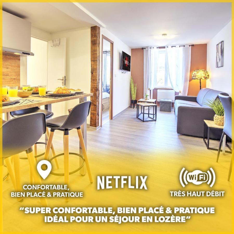 Le Sabot - Netflix/Wi-Fi Fibre/Terasse - 4 Pers Apartment Banassac Екстериор снимка