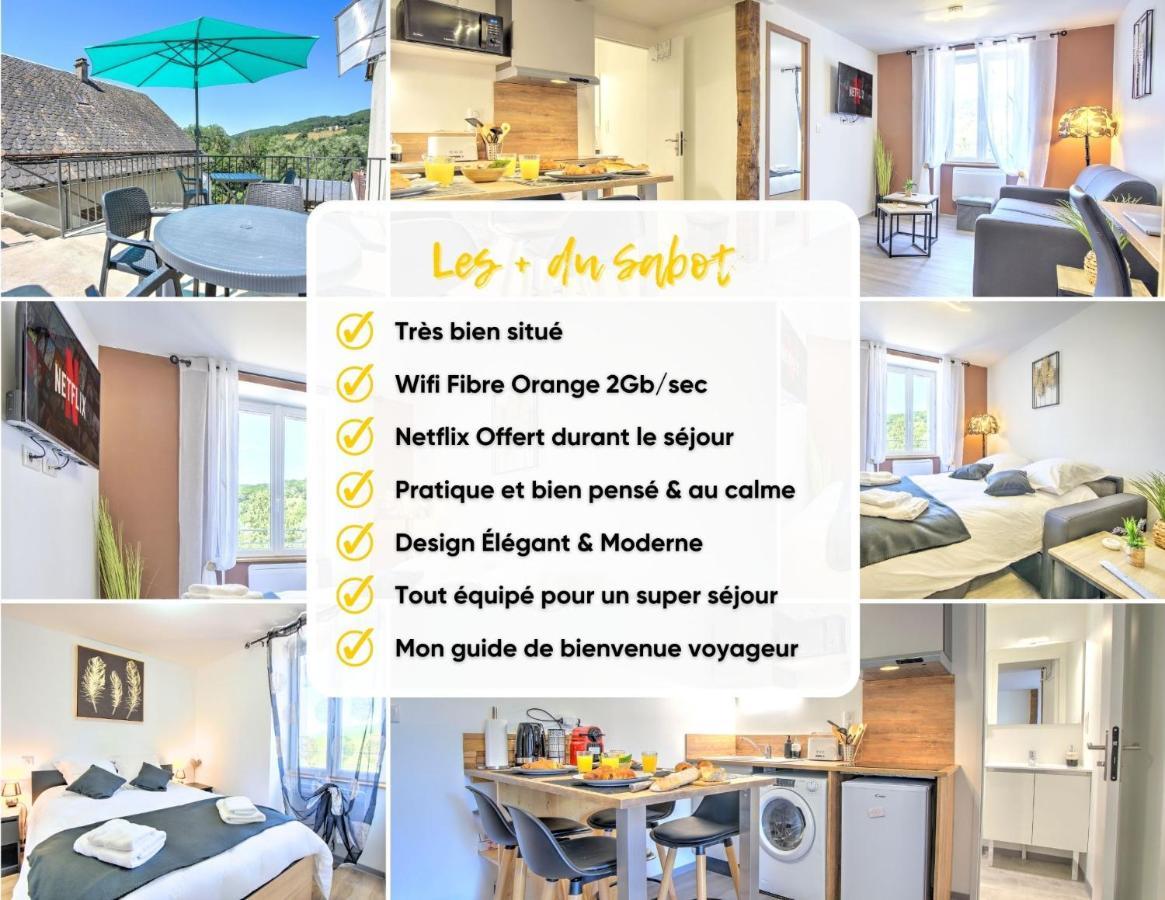 Le Sabot - Netflix/Wi-Fi Fibre/Terasse - 4 Pers Apartment Banassac Екстериор снимка